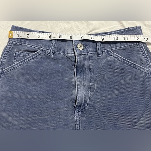 American Eagle Women’s Blue Highest Rise 90s Boyfriend Short Shorts Size 0 - Picture 4 of 14